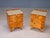 Mid-Century Modern Vintage Czechoslovak Nightstands in Burl Veneer, 1940s, Set of 2 For Sale - Image 3 of 10