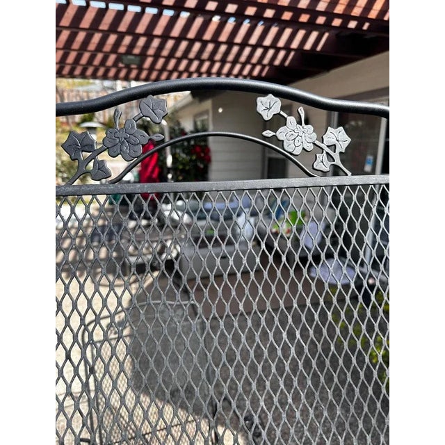 1960s Vintage Woodard Patio Stacking Chairs - 5 Pieces For Sale - Image 5 of 9