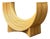 Vintage Pencil Reed Sculptural Table Pedestal For Sale