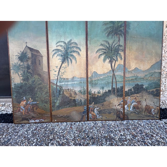 19th Century French Zuber Wallpaper Panels For Sale - Image 17 of 18