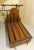 Old Scales ''Teeter'' in Iron, Brass and wood of oak and chestnut. In excellent original condition. The scale was produced...