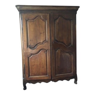 French Provincial Armoire Early 19th Century For Sale