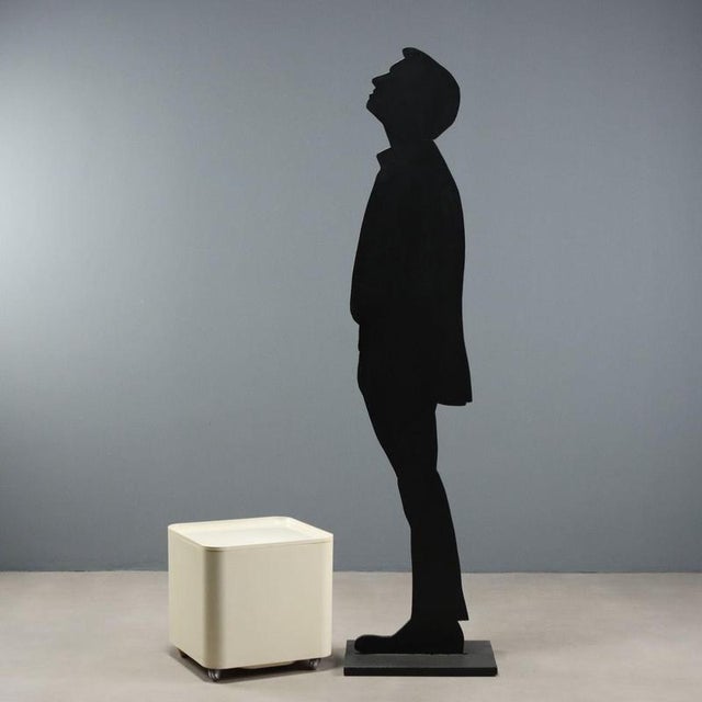 Functional and modern design storage cabinet, designed by Marcello Siard for Longato Collections, model 'Dime'. Made of...