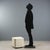Functional and modern design storage cabinet, designed by Marcello Siard for Longato Collections, model 'Dime'. Made of...