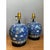 Vintage Floral Ceramic Table Lamps - Pair For Sale - Image 4 of 12