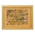 Mid 20th Century Diagram on Newsprint For Sale