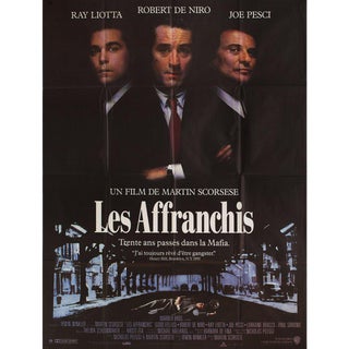 Goodfellas 1990 French Grande Film Poster For Sale