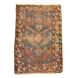 1920s Caucasian Prayer Rug - 3 x 4.6 For Sale