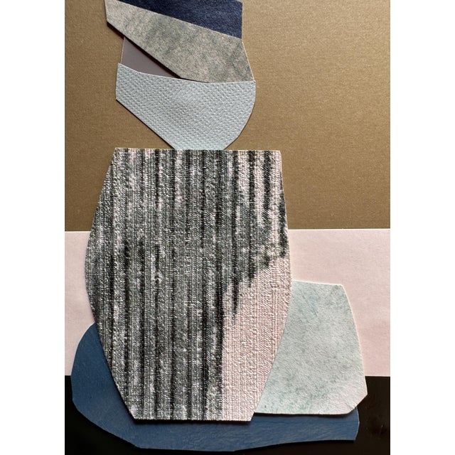 Paper "Superbloom 6" Original Mixed-Media Collage on Paper by Zac Woodiel For Sale - Image 7 of 9