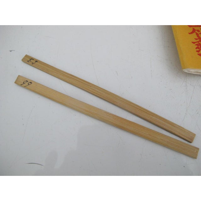 Chinese Chi Chi Fortune Teller in Japanese Gold Crane Lacquer Caddy Box For Sale - Image 11 of 14