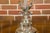 Mid 20th Century French Crystal Single-Light Table Lamps on Lucite Bases - Pair For Sale - Image 4 of 12