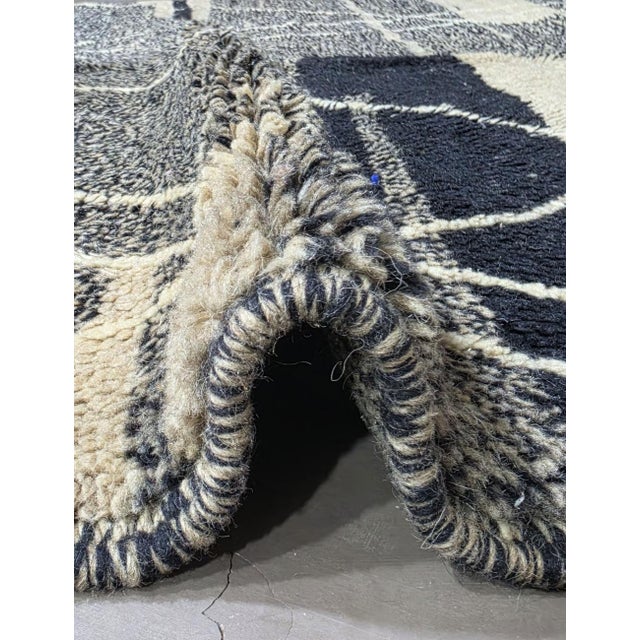 Moroccan Beni MRirt Rug - 7.8 X 4.4 Ft For Sale - Image 4 of 5
