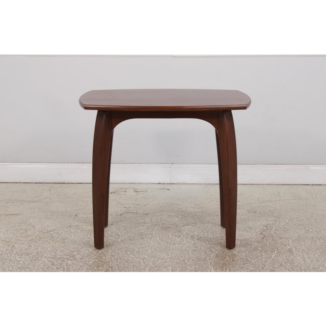 Age: Approx: 30 Years Old Details: Walnut High Quality Construction Curved Legs Modern Design Un-Marked As To Manufacture...