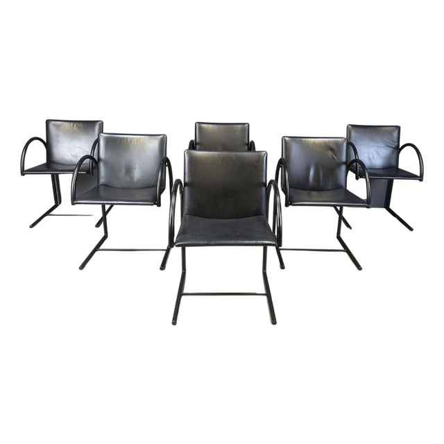 Vintage Cirkel Chairs from Metaform, 1980s, Set of 6 For Sale