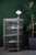 Stylish vintage tool cabinet made of solid metal in a compact, narrow design. The authentic, lightly patinated surface...