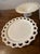 Anchor Hocking Milk Glass Lace Edge Serving Set For Sale - Image 6 of 12