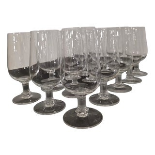 Vintage Murat Series Glasses by Lalique France, 1940s, Set of 15 For Sale