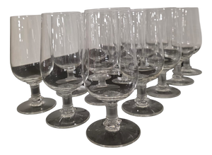 Vintage Murat Series Glasses by Lalique France, 1940s, Set of 15