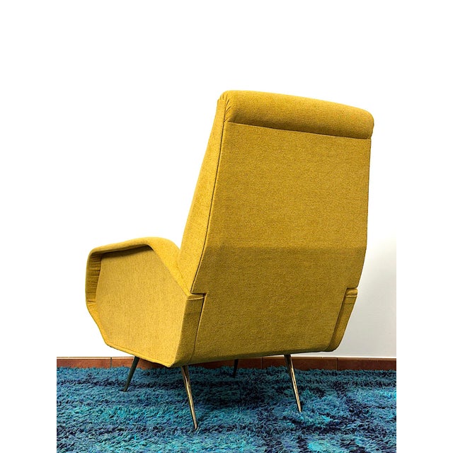 Vintage Armchair attributed to Marco Zanuso, Italy, 1960s For Sale - Image 10 of 16