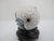 Metal Chinese Cloisonne White Hand Painted Enamel Bird & Lotus in Clouds Egg With Stand For Sale - Image 7 of 8