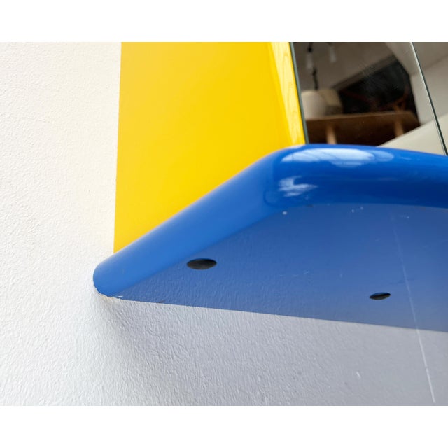 Vintage Postmodern French Bathroom Mirror Cabinet from Decotec, 1980s For Sale - Image 15 of 18