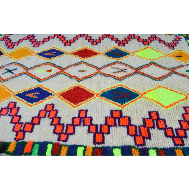 Vintage Moroccan Rug 10' X 4'11'' Chairish