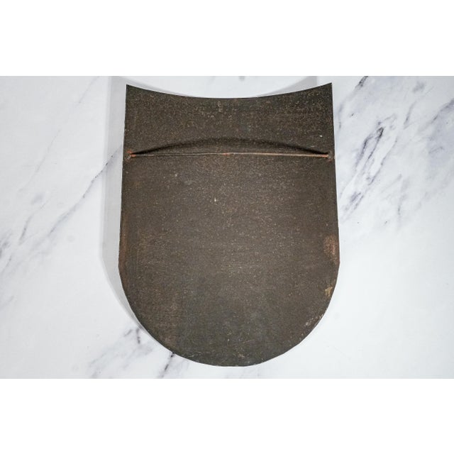 Collection of Three Antique Hand-Painted Metal Shields English Medieval Heraldic Designs Art For Sale - Image 14 of 17