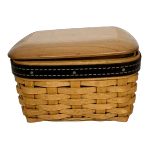 Longaberger Pocket Change Basket / Protective Liner