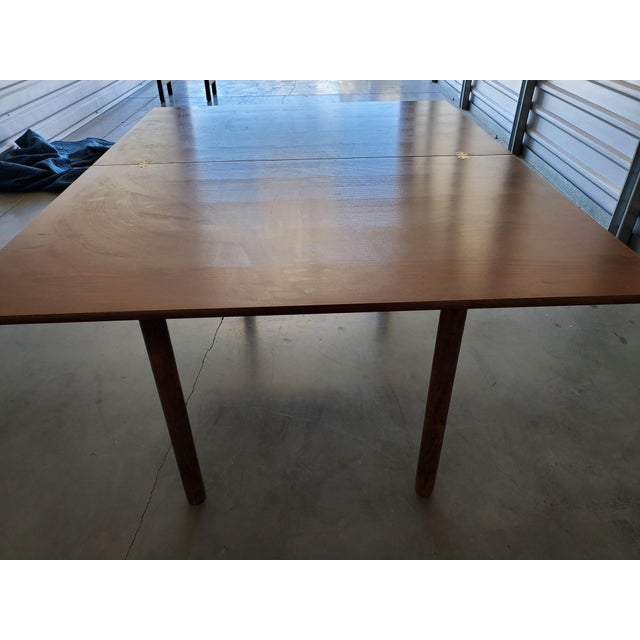 Mid Century Modern Expandable Dining Room Table Chairish