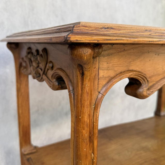 Art Nouveau Side Table in the style of Émile Gallé, France, 1890 For Sale - Image 14 of 17