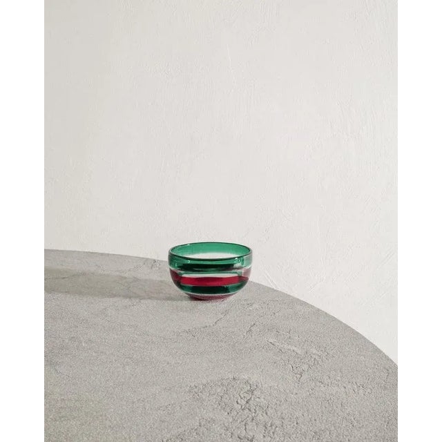 1950s Vintage Glass Bowl by Fulvio Bianconi for Venini, 1950s For Sale - Image 5 of 5