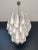 Italian Murano Glass Lattimo Petals Chandelier, 1990s For Sale - Image 12 of 18