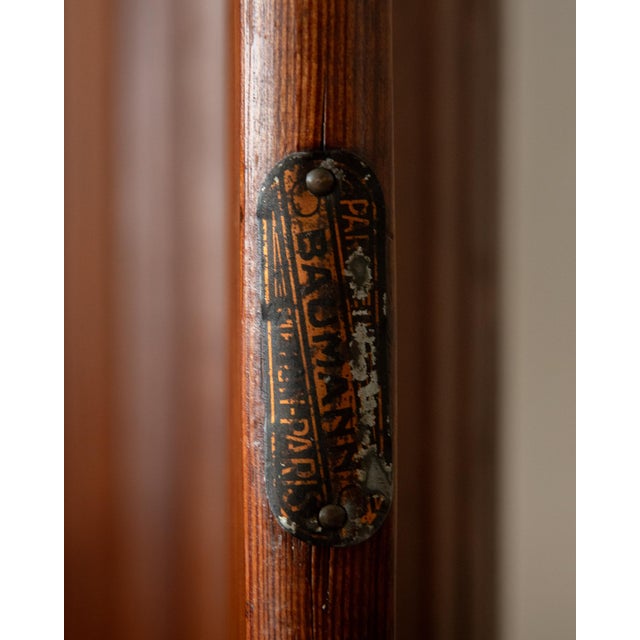 Art Deco Pine Room Divider by Jomain Baumann for Baumann, France, 1930s For Sale - Image 17 of 18