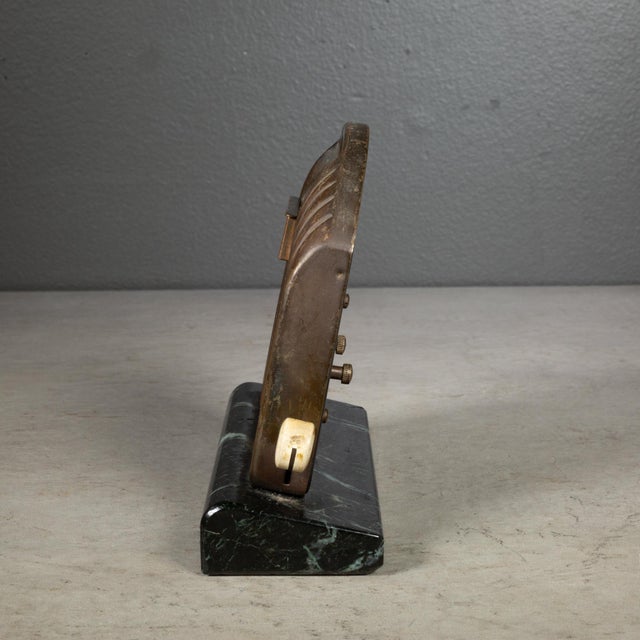 Early 20th Century Art Deco Copper German Perpetual Desk Calendar c.1930 For Sale - Image 5 of 8