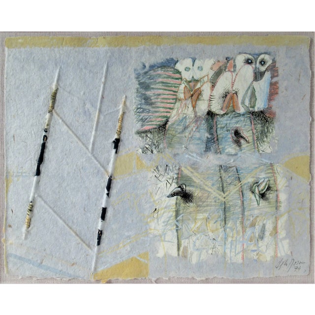 Artist: Juan Manuel De La Rosa (Mexican, born 1945) Title: Homenaje a Pasado Year: 1979 Medium: Mixed media and collage,...