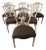 Late 20th Century Hepplewhite Style Intricate Shield Back Set of Six Chairs Mint Condition For Sale