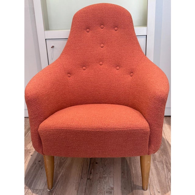 1950s Set of Great Adam Armchair by Kerstin Hörlin-Holmquist for Nordiska Kompaniet, 1950s For Sale - Image 5 of 5