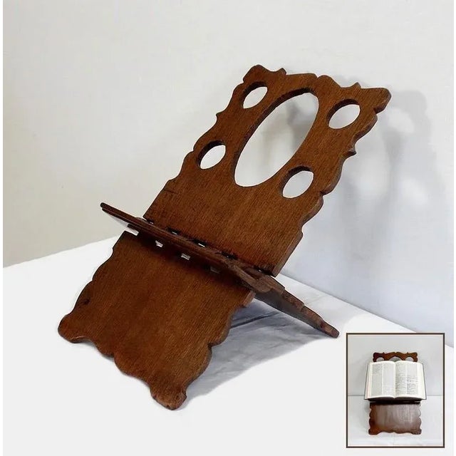 Solid Oak Lectern, 19th Century For Sale - Image 5 of 15