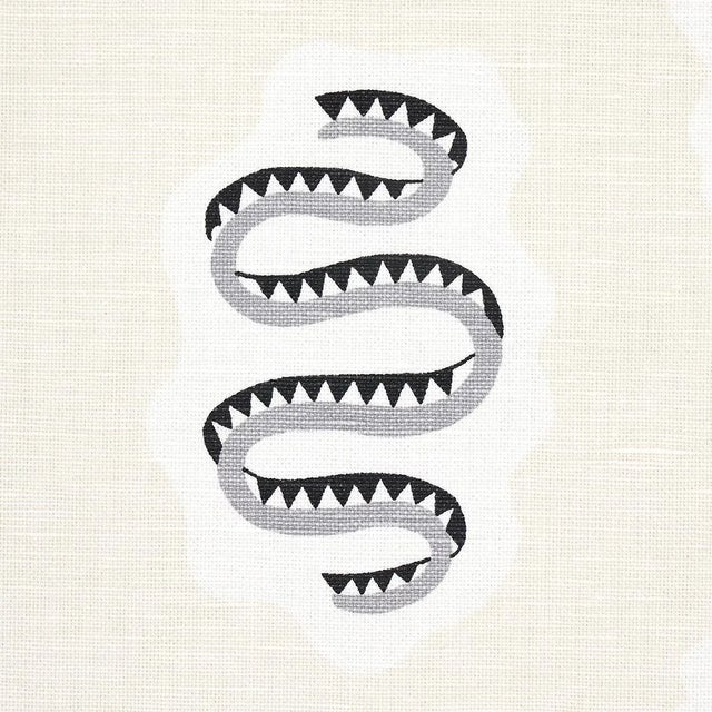 Mid-Century Modern Schumacher Elsa Fabric in Sandstone For Sale - Image 3 of 4