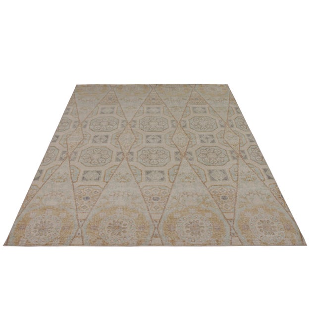 This 10x14 rug design is an exciting new addition to the Homage Collection by Rug & Kilim—an encyclopedia of styles...