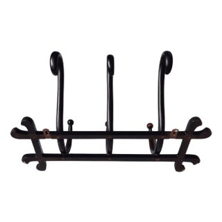 No. 1 Wall Mounted Coat Rack from Thonet, 1900s For Sale