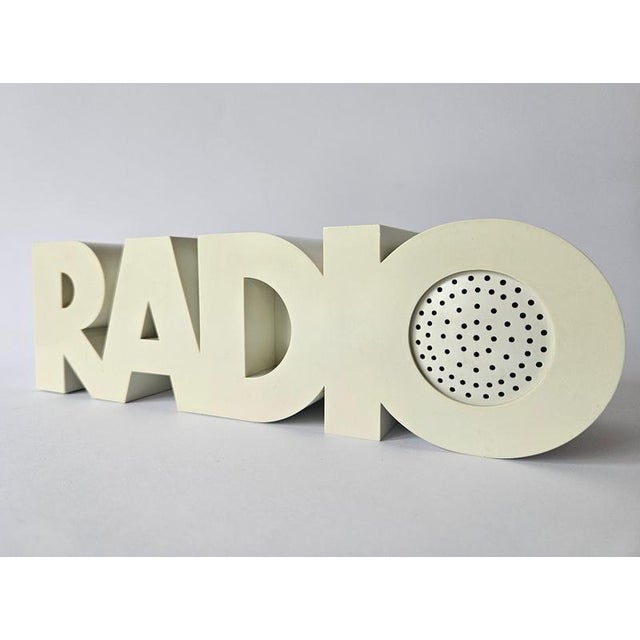 1970s Mid-Century Space Age Desk Radio, Italy, 1970s For Sale - Image 5 of 9