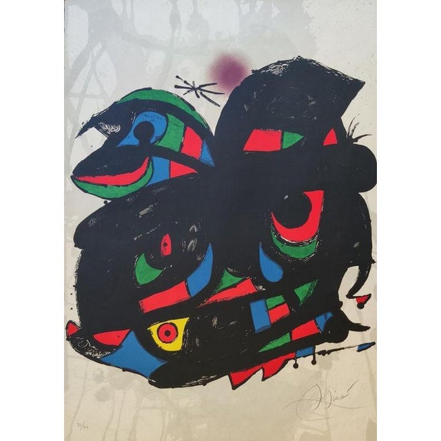 1970s Joan Miró, Barcelona, 1976, Lithograph For Sale - Image 5 of 5