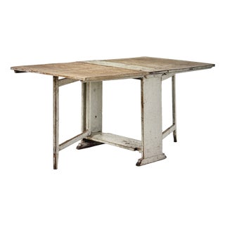 Antique Folding Table, 1850 For Sale