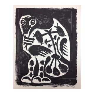 1959 Picasso Lithograph the Great Owl For Sale