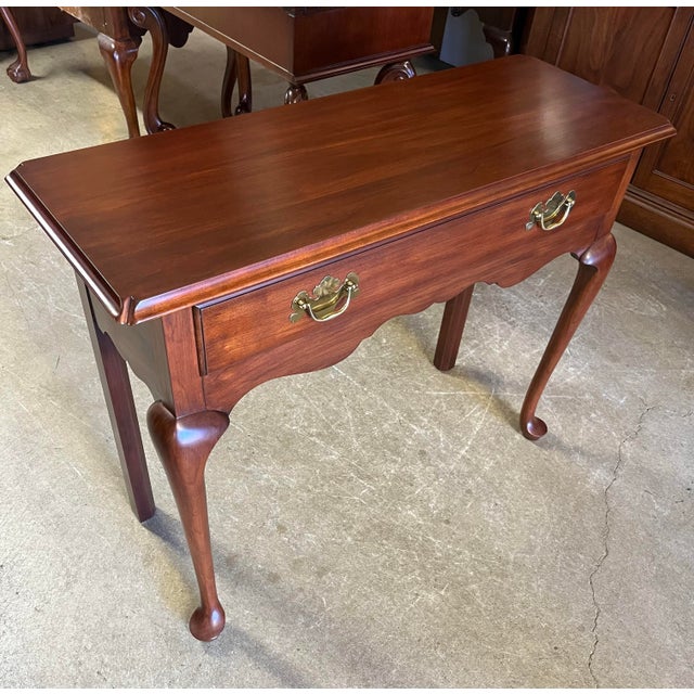 Henkel Harris Late 20th Century Henkel Harris Sofa Table For Sale - Image 4 of 7