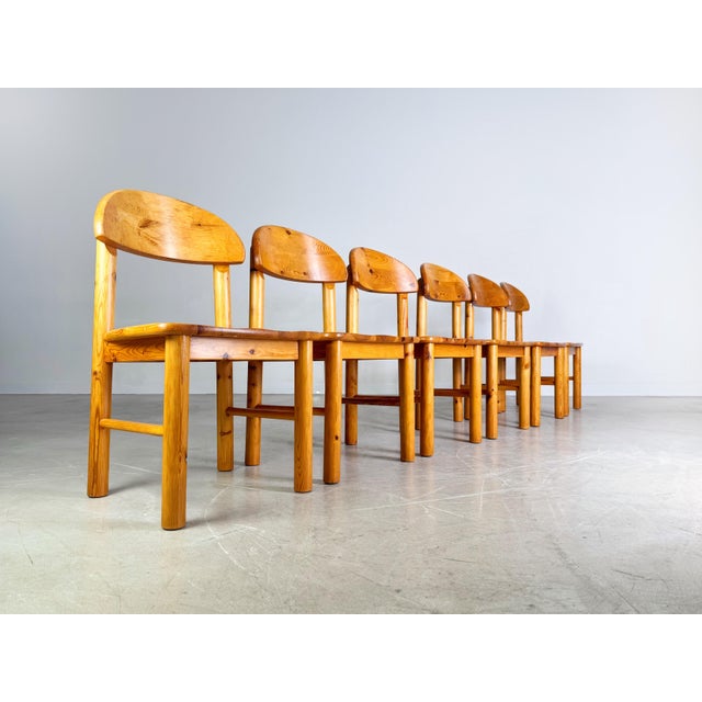 Mid-Century Modern Mid-Century Pine Chairs from Rainer Daumiller, Set of 6 For Sale - Image 3 of 10
