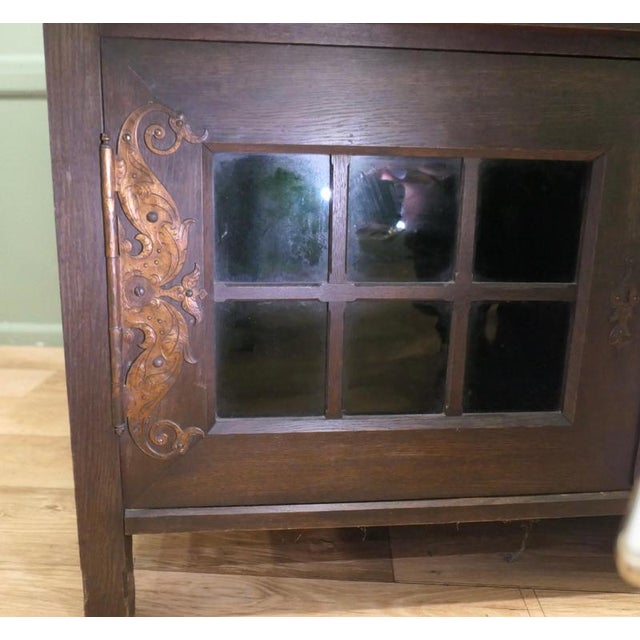 Arts anf Crafts Oak Sideboard by Leonard Wyburd for Liberty & Co., 1890 For Sale - Image 3 of 8