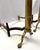 Antique Bradley & Hubbard Federal Style Brass Ball & Claw Foot Andirons - A Pair For Sale - Image 9 of 18