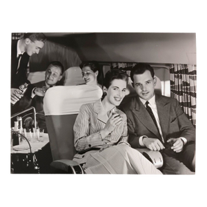 1960s Mid Century Modern Air Travel Photograph